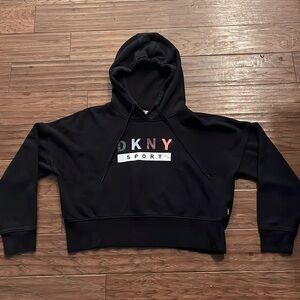 DKNY Sport Black Hoodie Size L
